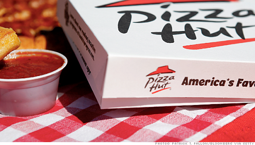 Pizza Hut is going by the slice.